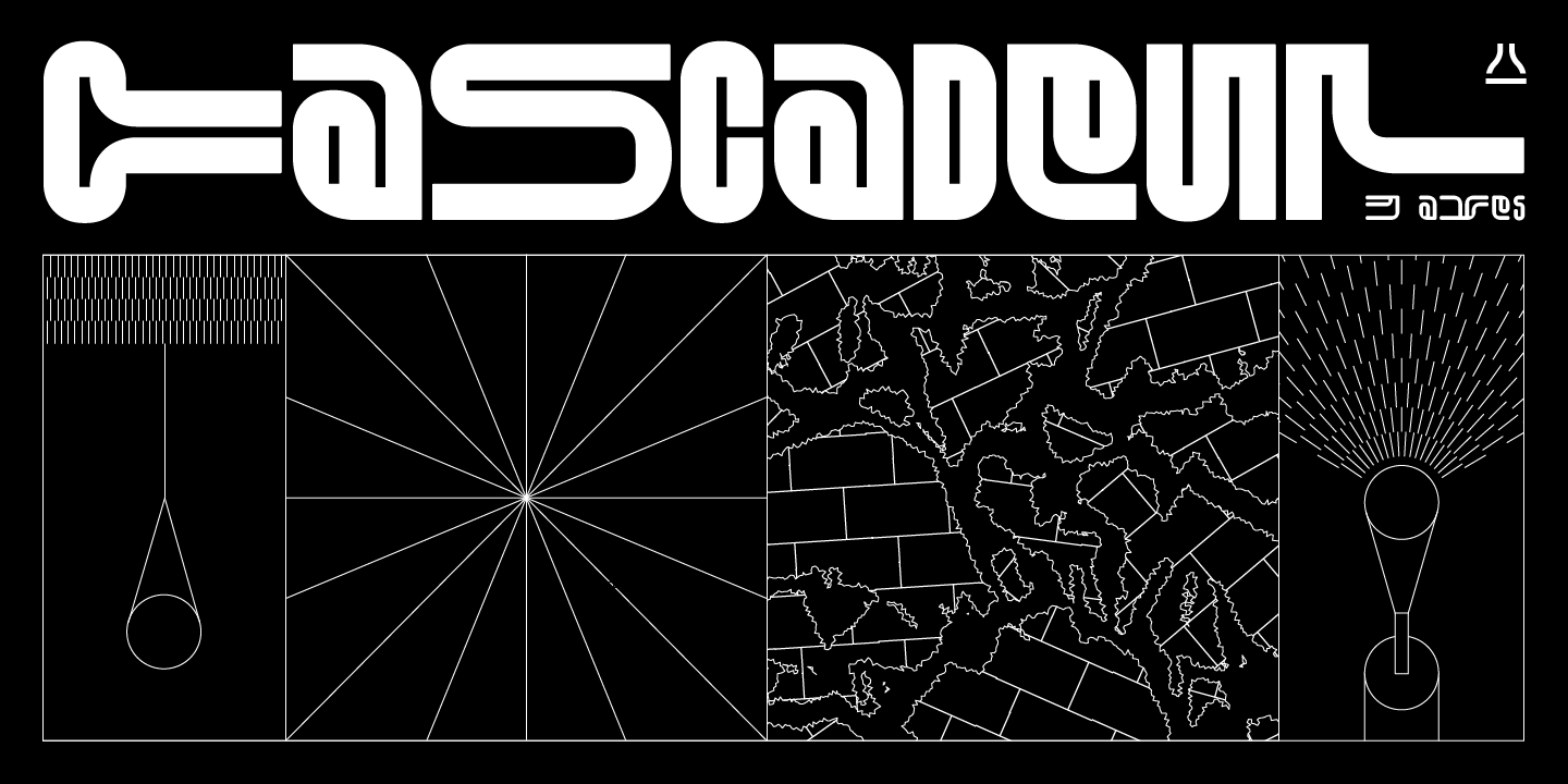 Шрифт Cascadeur